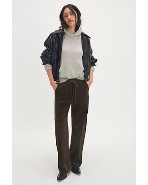 Citizens of Humanity Aurora Cord Pull-On Jeans - Black
