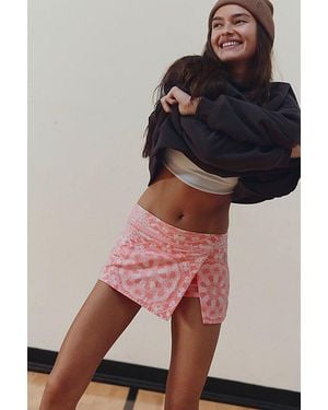 Fp Movement Hot Shot Printed Mini Skort - Black