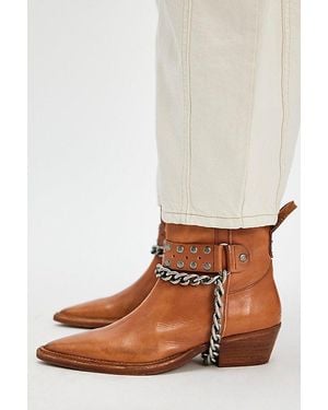 Free People Aiden Chain Boots - White