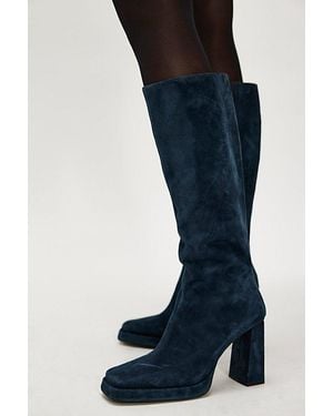 Jeffrey Campbell Taysha Tall Boots By - Blue