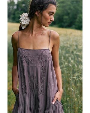Free People Solana Midi Dress - Brown