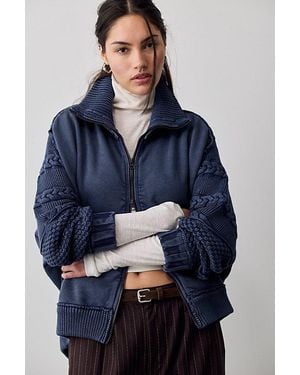 Free People We The Free Alyiah Cotton Swit - Blue