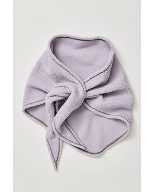 Fp Movement Fleecy Sherpa Triangle Scarf - Gray
