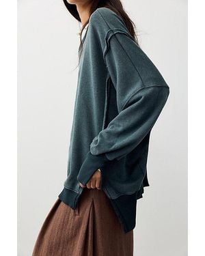 Free People Camden Sweatshirt - Blue