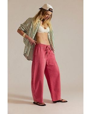 Free People Lex Barrel Trousers - Multicolour