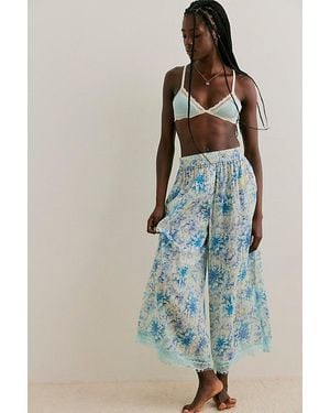Intimately By Free People Rye Lounge Trousers By - Blue