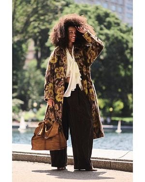 Free People Simone Italian Wool-Blend Coat Jacket - Black