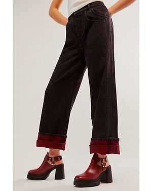 Free People Hybrid Harness Boots - Black
