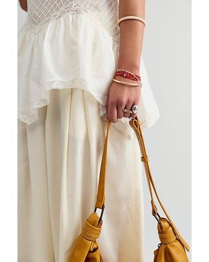 Free People Halo Semiprecious Stone Bracelet - Pink