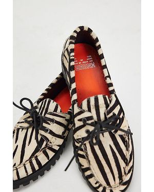 Bronx Wild Nights Boat Shoes - White