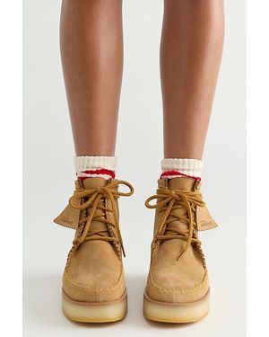 Clarks Weaver Craft Boots - Brown
