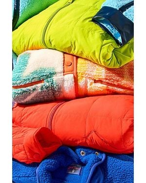 Fp Movement Hit The Slopes Printed Fleece Jacket - Multicolor