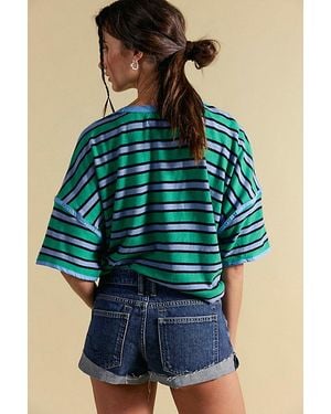 Free People Cali Cuffed Shorties - Black