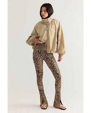 Norma Kamali Spat Leggings - Natural