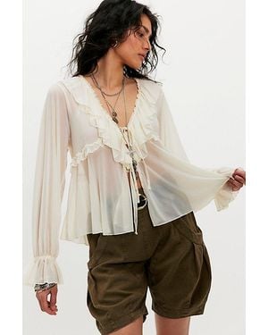 Free People Fearless Long Sleeve Top - Black