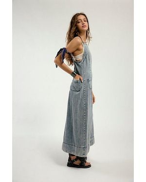 Free People ★ Dex Denim Midi Dress Dex Denim Midi Dress | Free People