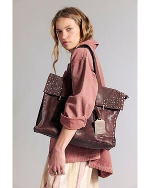 Free People Shay Stud Tote - Brown