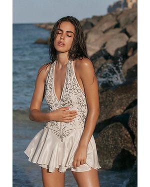 Free People Farrah Romper - Brown