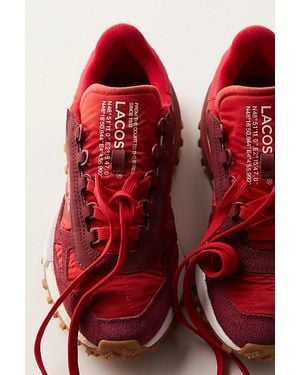 Lacoste Elite Active Trainers - Red