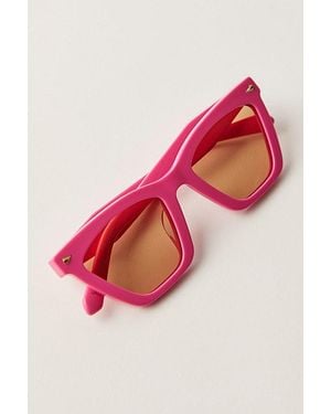 Karen Walker Spellbound Wayfarer Sunglasses - Pink