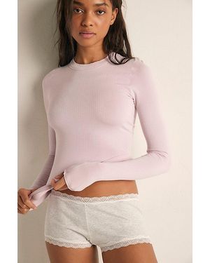 Intimately By Free People So Soft Seamless Modal Long Sleeve By - Pink