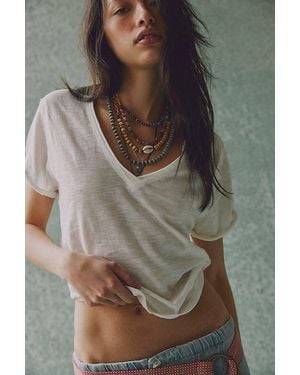 Free People We The Free Take 2 Tee - White
