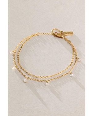 Free People High Tide Herkimer Diamond Bracelet - Natural