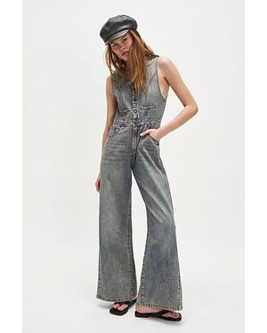 One Teaspoon Love Machine Jumpsuit - White