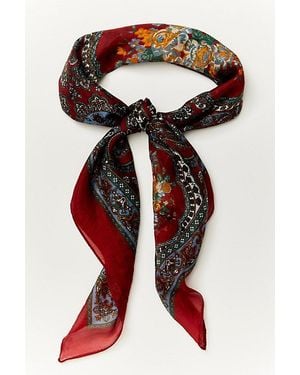 Free People So Silk Bandana - Red