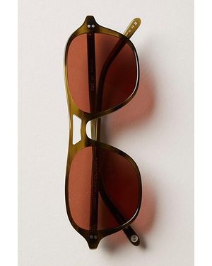 Garrett Leight Doc Sunglasses - Brown