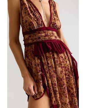 Free People Worn N' Wild Printed Tunic - White