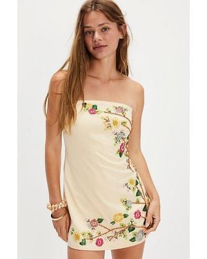 Free People Havana Nights Mini Dress - White