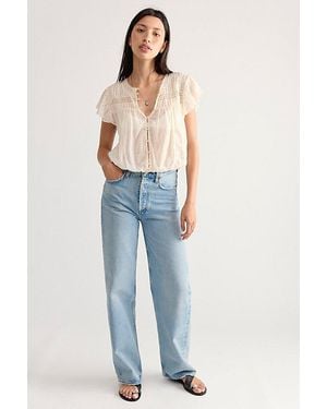 Agolde Ren Long Jeans - Blue