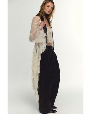 Nigel Preston Floating Angel Long Sleeve Blouse - Blue
