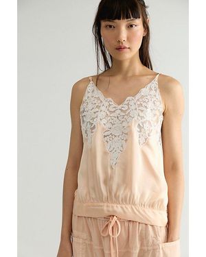 Free People Reya Lace Top - White