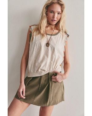 Free People Sadie Muscle Tee - Multicolour