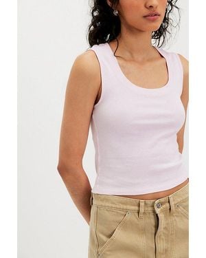 Free People Ballad Reversible Tank Top - Red