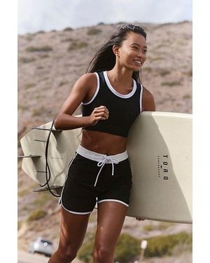Free People Salt Gypsy Sessions Board Shorts - Black