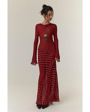 ROAME. Hallie Maxi Dress - Red