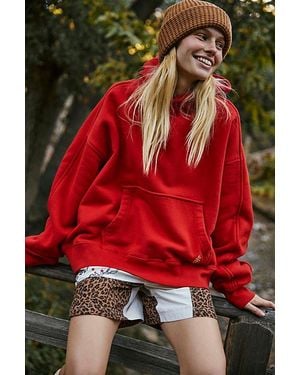 Fp Movement A Cut Above Hoodie - Red