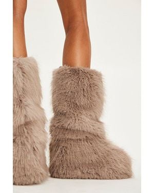 Free People Wild Thing Mid Boots - Black