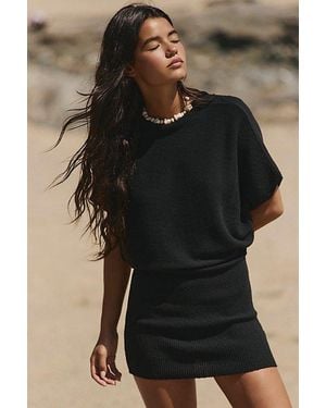 free-est Amara Mini Jumper Dress By - Natural