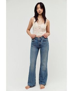 Dala Calla Midrise Bootcut Jeans - Blue
