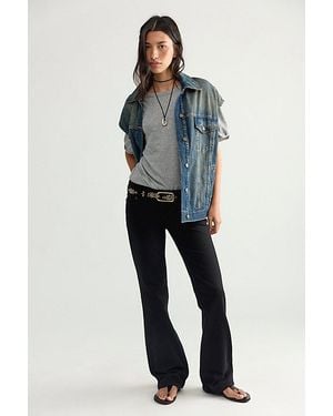 Agolde Low Rise Boot Jeans - Blue