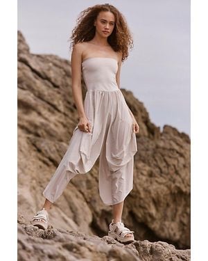 Fp Movement Way Back Convertible One-Piece - Brown