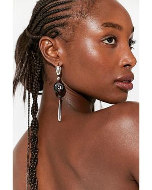 Free People Birdie Dangle Earrings - Brown