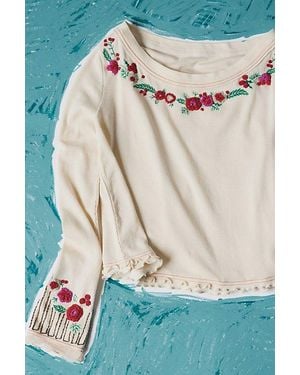 Free People Carter Long Sleeve - Blue