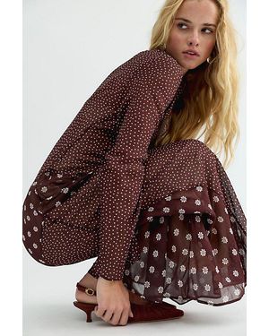 ROAME. Hallie Maxi Dress - Brown