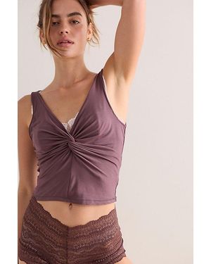 Intimately By Free People We'Re Going Out Tank Top By - Purple