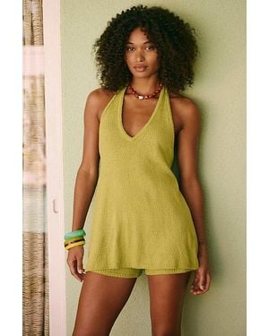 Free People Phia Knit Co-Ord By - Green